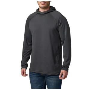 STRATOS L/S HOODIE VOLCANIC