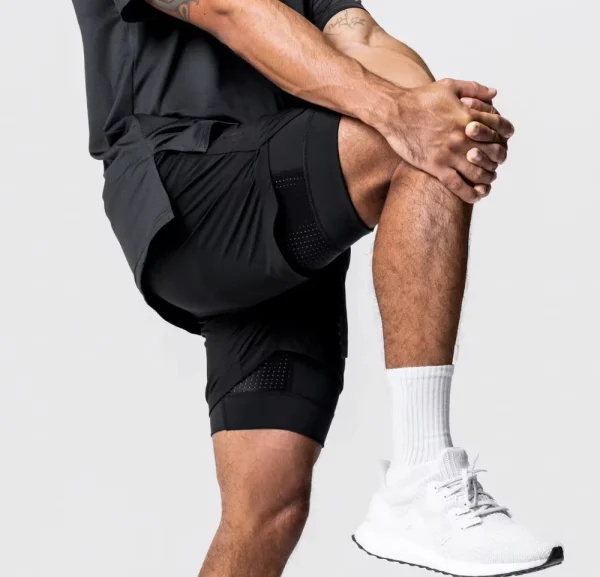 DOUBLE LAYERED SHORTS - Image 4