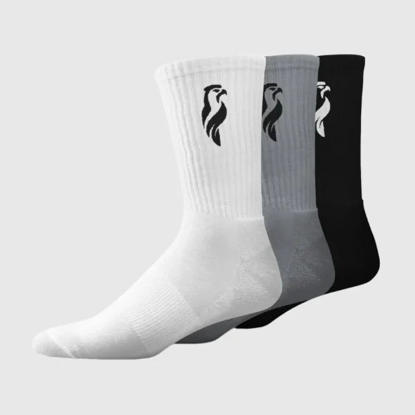 CREW SOCKS MULTI 3PK